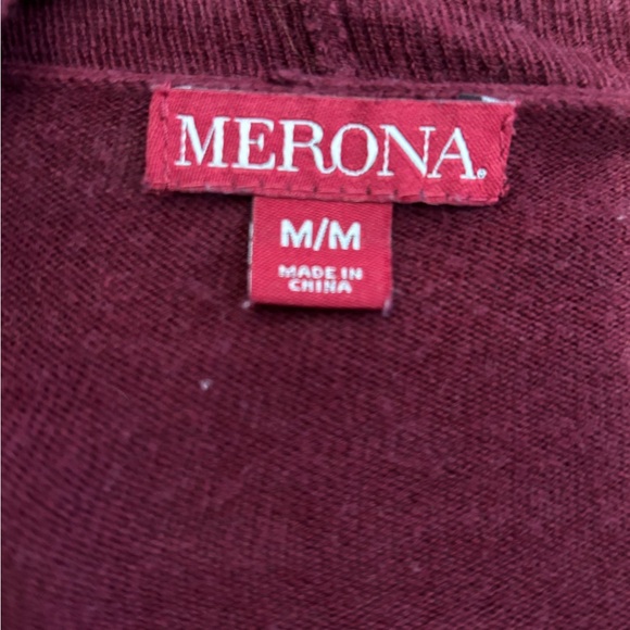 Merona Maroon Cardigan - Picture 3 of 6